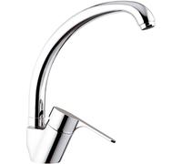 Rubinetto Miscelatore Monocomando Girevole Lavello Alto in Ottone Mariani Vela