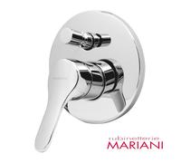 RUBINETTO MISCELATORE MONOCOMANDO INCASSO DOCCIA CON DEVIATORE MARIANI THEBE