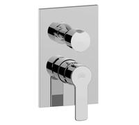 Rubinetto Miscelatore Monocomando Incasso Due Uscite Rubinetteria RED018CR