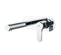 Rubinetto Miscelatore Monocomando Lavabo a Muro Serie Paco Dh Cromo