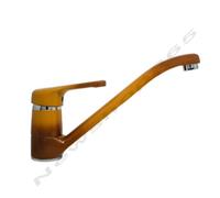 RUBINETTO MISCELATORE MONOCOMANDO LAVELLO CUCINA CANNA GIREVOLE TERRA DI FRANCIA