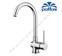 RUBINETTO MISCELATORE MONOCOMANDO LAVELLO LAVATOIO CANNA TONDA PAFFONI STICK