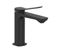 Rubinetto miscelatore monocomando nero opaco per lavabo serie tilt 3/8" PAFFONI