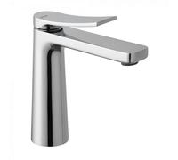 Rubinetto miscelatore monocomando per lavabo bagno rubinetteria Bitter cromato