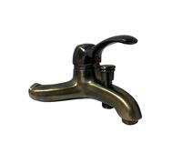 Rubinetto Miscelatore Monocomando per Vasca in Ottone Bologna Ottone Antico