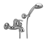 RUBINETTO MISCELATORE MONOCOMANDO VASCA ESTERNO CON DOCCIA PAFFONI FLAVIA FA024C