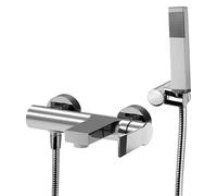 Rubinetto miscelatore monocomando vasca esterno con doccia serie tango C/att...
