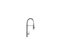 Rubinetto Miscelatore monoforo per lavello cucina Piralla serie Essenza con bocca a molla orientabile doccia due getti 0ES00582A16 cromato