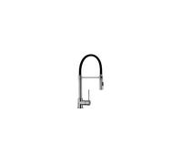 Rubinetto Miscelatore monoforo per lavello cucina Piralla serie Essenza con bocca in silicone orientabile doccia due getti 0ES00583A16 cromato
