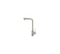 Rubinetto Miscelatore monoforo per lavello cucina Piralla serie Lione con canna alta orientabile e doccia monogetto estraibile 0LI20103A21 granito avena