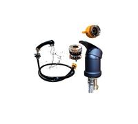 Rubinetto miscelatore originale per lavabo, con doccetta per parrucchiere, shampoo, ciotola, spruzzatore, salone, doccia, lavabo, rubinetto, miscelatore (installazione senza attrezzi per risparmiare