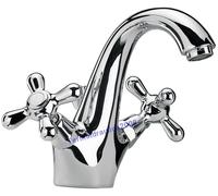 Rubinetto miscelatore per bagno PAINI LIBERTY lavabo con scarico tappo