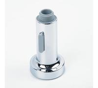 Rubinetto miscelatore per lavello da cucina con doccetta estraibile con interfaccia G 1/2", struttura in plastica ABS e finitura elettrolitica, progettato per l'applicazione flessibile del tubo