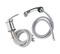 Rubinetto miscelatore per parrucchiere con doccetta cromata soffione doccia tubo flessibile salone parrucchiere lavandino lavabo per shampoo letto