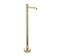 Rubinetto miscelatore per vasca da bagno autoportante, in ottone caldo e freddo, con maniglia singola, design moderno di lusso per un bagno elegante