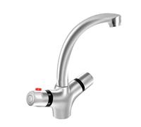 Rubinetto Miscelatore Termostatico Rubinetto del Lavandino per Cucina e Bagno