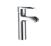 Rubinetto, Modern Commercial Bathroom Hot And Cold Faucet Modern Copper Wash Basin Single Handle Hole Lavatory Faucet