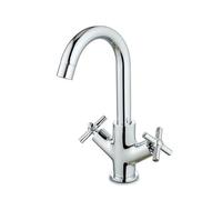 Rubinetto moderno cromato per lavabo