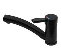 Rubinetto Monocomando Capri Kompakt Roulotte + Interruttore Nero