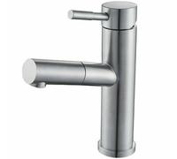 RUBINETTO MONOCOMANDO LAVELLO CUCINA CON DOCCETTA ESTRAIBILE A CANNA CORTA BASSA