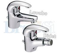 Rubinetto Monocomando Miscelatore da Bagno Lavabo Bidet con Piletta e Flessibili
