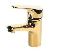 Rubinetto monocomando oro per lavabo, rubinetto da bagno con rubinetto per lavabo