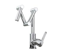 Rubinetto monocomando pieghevole per lavello caldo e freddo mix pieghevole girevole lavello da cucina rubinetti miscelatore monocomando