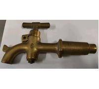 Rubinetto N. 6 Botte Botti In Ottone Vino,Olio Portalucchetto Attacco Conico