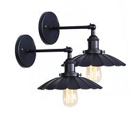rubinetto nero pacchetto di scarpe arti-antiche rustiche antiche v-intage, appuntamento illuminazione parete interna contemporanea e26 lampada regolabile, compatibile con gallerie cucina per la camera