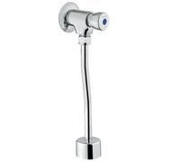 RUBINETTO ORINATOIO A PULSANTE DA PARETE CON ARRESTO TEMPORIZZATO Cromo