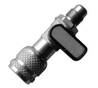 Rubinetto Ottone Bomboletta Gas R600 Frigorifero Domestico 1/4