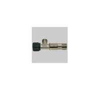 RUBINETTO OTTONE CON SUPPORTO PER CASSETTA SARA ECO - 1/2
