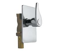 PASSO RAPIDO PER WC CON PIASTRA QUADRA 3/4" Arresti Passorapido