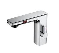 Rubinetto per bagno senza tocco di lusso Tocca Sensore Sensor Mixer con display digitale Acqua calda e fredda resistente all'usura resistente alla cromio a prova di perdita di perdita di perdita