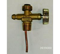 RUBINETTO PER BOMBOLA FREON WIGAM 05002013 con valvola di sicurezza