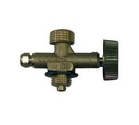 Rubinetto per bombola gas attacco camping w20x14sx