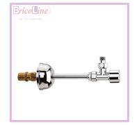 RUBINETTO PER CASSETTA SCARICO WC CON TUBETTO 3/8 1/2X3/8 VA ALBERTONI