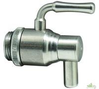 RUBINETTO PER CONTENITORI BIDONE FUSTO INOX OLIO DROP TOP ANTIGOCCIA 1/2"
