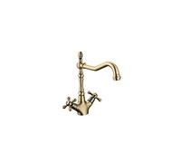 RUBINETTO PER CUCINA MODELLO EPOCA BRONZO ANTICATO CARTUCCIA 40 MM CON ACCESSORI PER IL MONTAGGIO