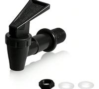 Rubinetto per dispenser d'acqua, bottiglia in vetro per infusione, brocca per acqua fredda in plastica PP, rubinetto per dispenser di succhi e acqua minerale ABS