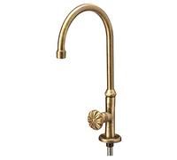 Rubinetto per Fontana da Giardino a Sfera in Ottone Belfer RUB/009