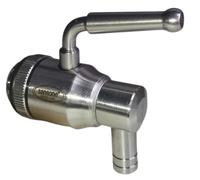 Rubinetto per fusto olio antigoccia Sansone acciaio inox 18/10 per Fusto giara d