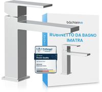 Rubinetto per Il Bagno Dal Design Angolare, Miscelatore Monocomando Dalle Linee