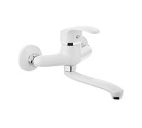 Kuchinox Kakadu rubinetto per lavabo a parete bianco BKK650D