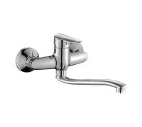 Kuchinox Cento rubinetto per lavabo a parete cromo BKC050D