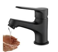 Rubinetto per lavabo a pavimento ATEZ Kuchinox nero con tappo