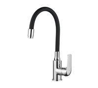 Rubinetto per lavabo a pavimento con beccuccio flessibile