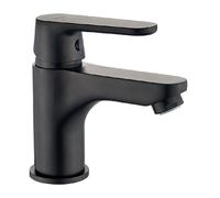 Kuchinox Dima rubinetto per lavabo verticale nero BQD722D