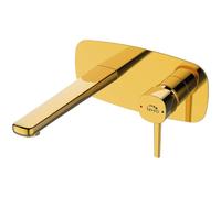 Laveo Pola rubinetto per lavabo da incasso oro BAPG22P