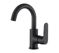 Kuchinox Dima rubinetto per lavabo verticale nero BQD728D